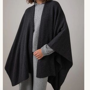 Nothing screams classy like this Johnston of Elgin, black, cashmere cape!
